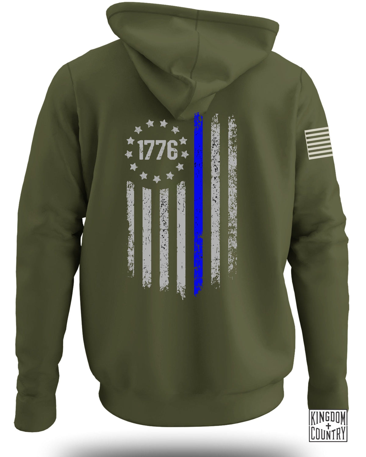 Vintage 1776 Patriotic Hoodie