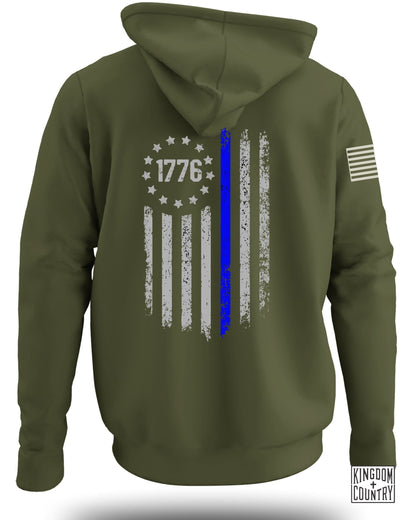 Vintage 1776 Patriotic Hoodie