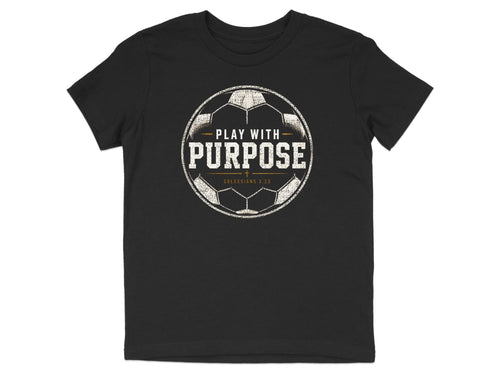 Play with Purpose - Soccer Youth T-Shirt
