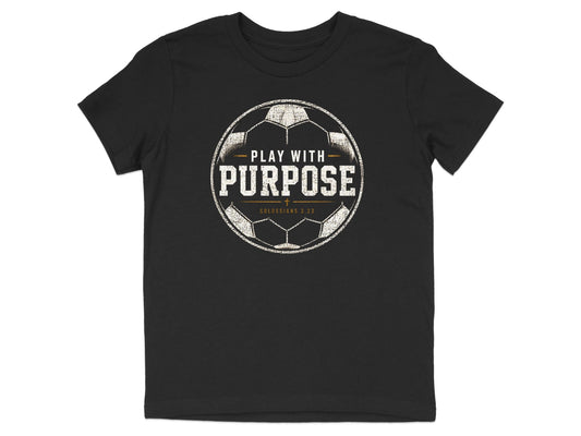 Play with Purpose - Soccer Youth T-Shirt