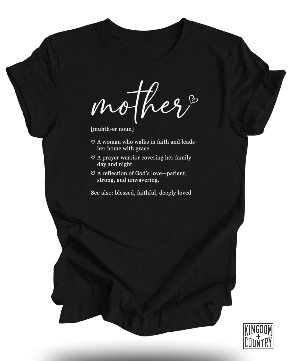 Christian Mother Definition T-Shirt