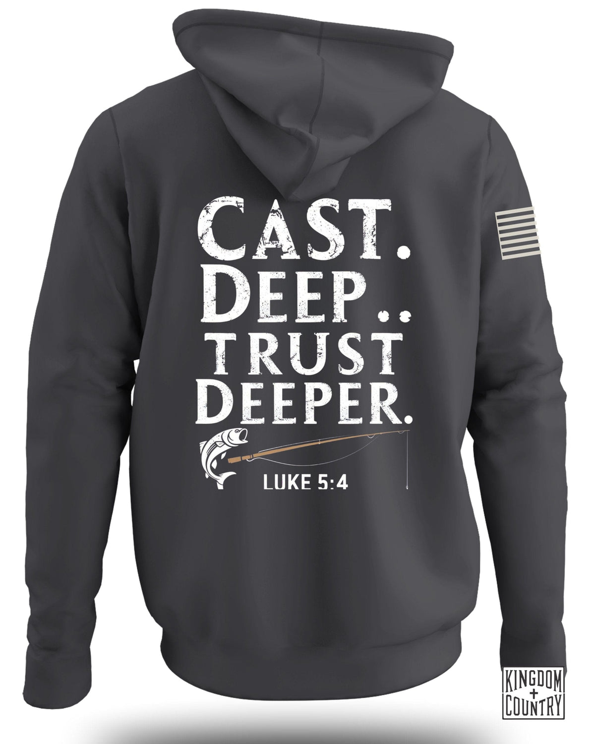 Cast Deep Trust Deeper Hoodie