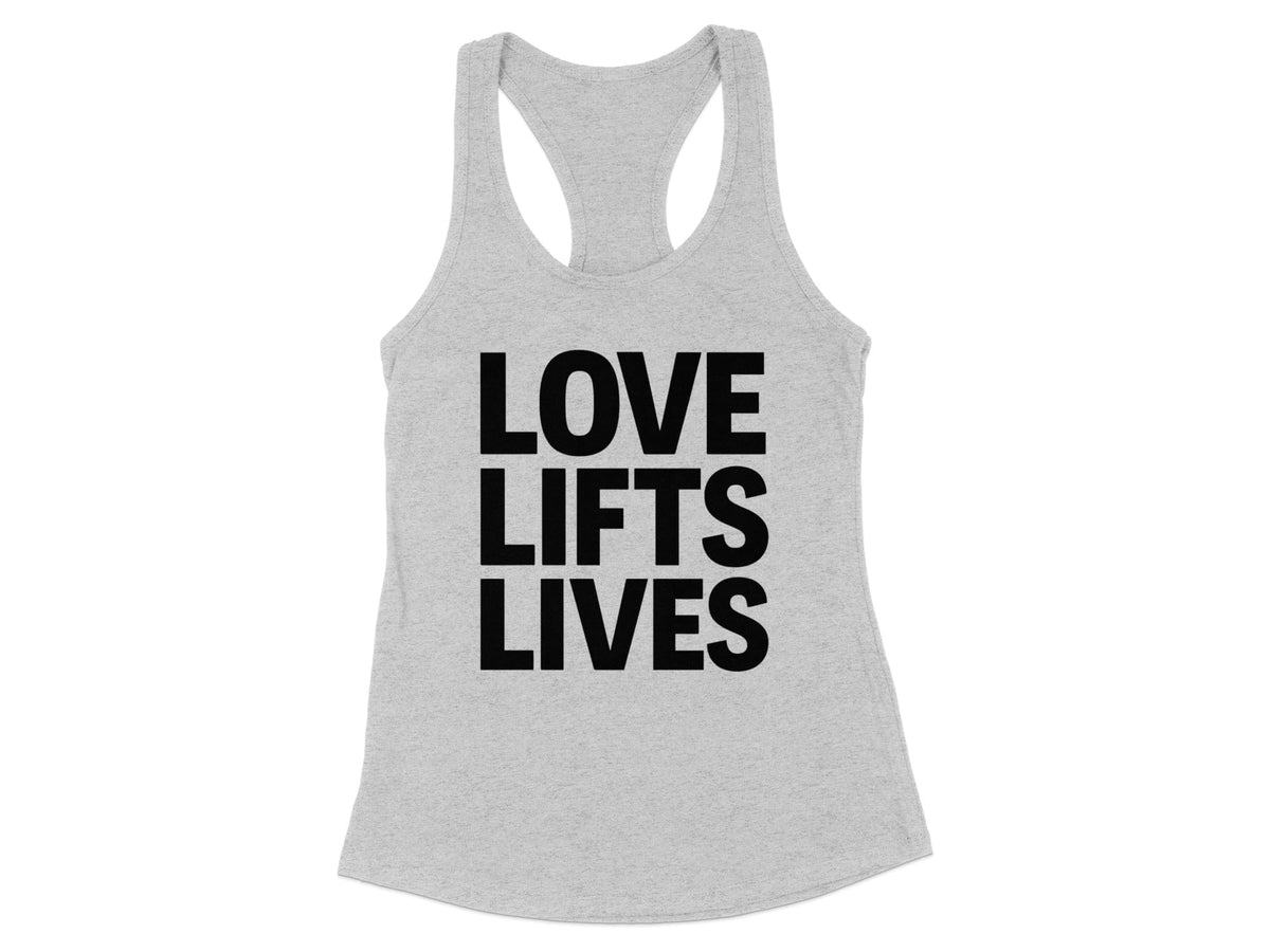 Love Lifts Lives Racerback Tank