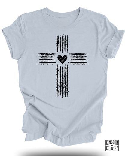 Heart Cross T-Shirt