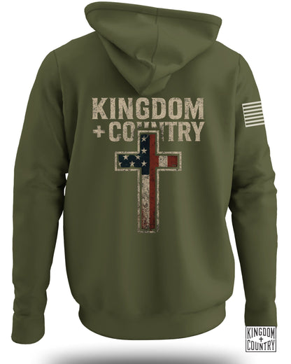 Kingdom + Country Patriotic Hoodie