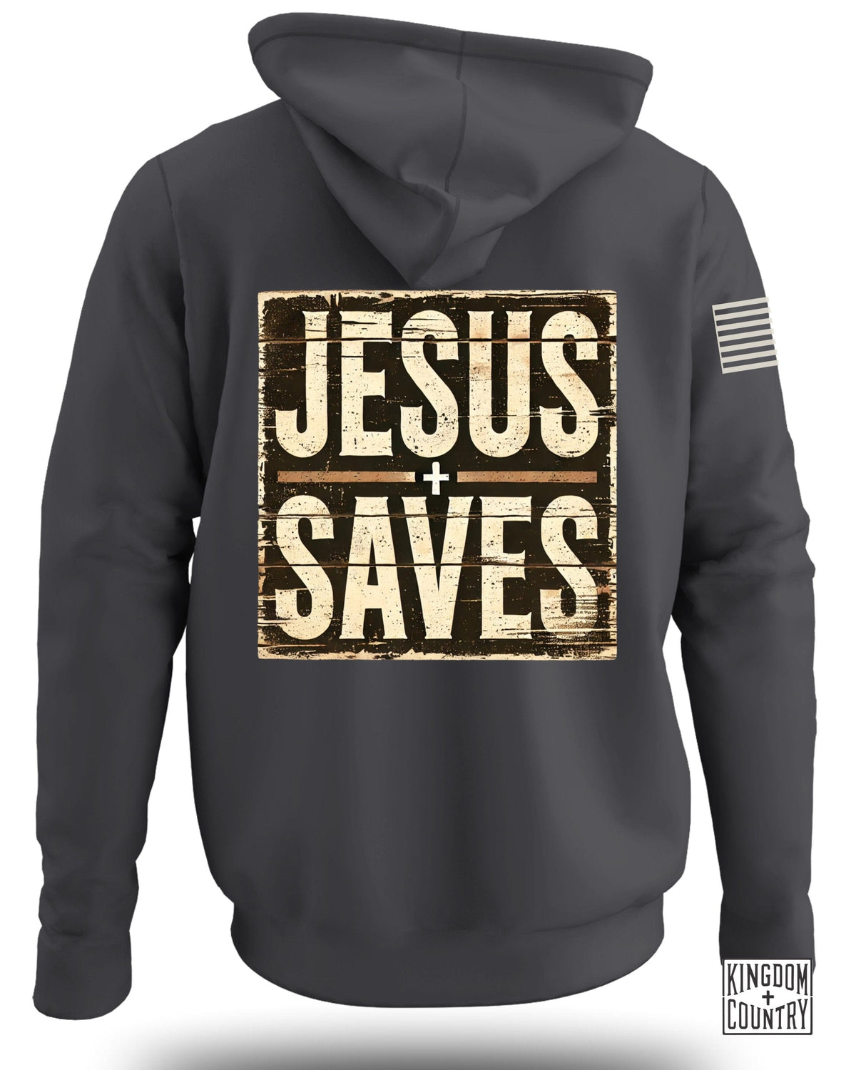 Jesus Saves Graphic Hoodie
