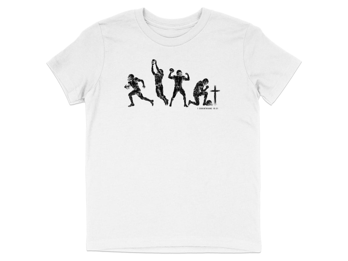 Football Faith Journey Youth T-Shirt