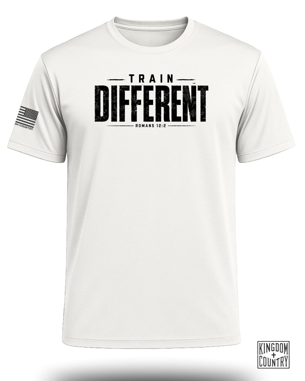 Train Different Romans 12:2 Performance Shirt