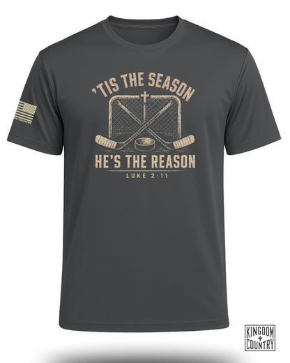 Tis The Season Hockey Performance Shirt