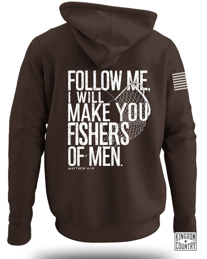 Follow Me Fishers of Men Hoodies