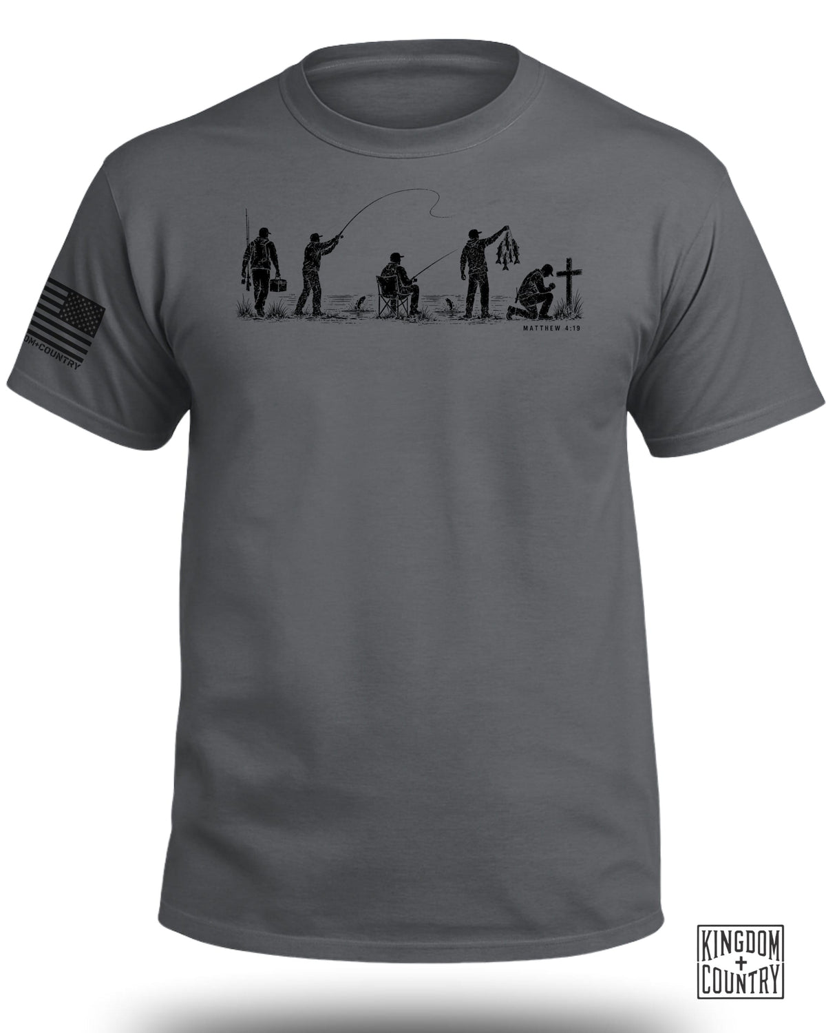 Fisherman Faith Journey T-Shirt