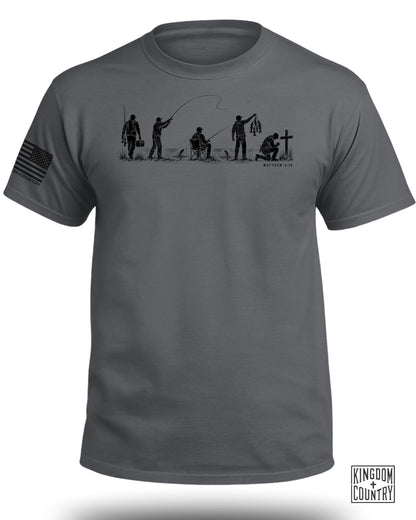 Fisherman Faith Journey T-Shirt