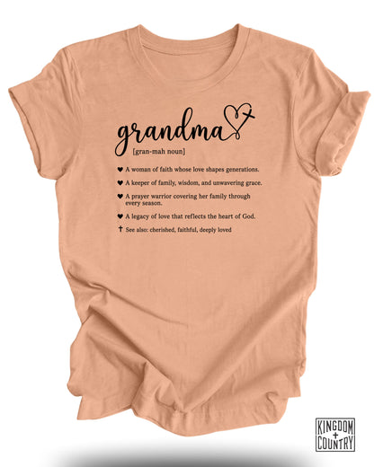 Christian Grandma Definition T-Shirt