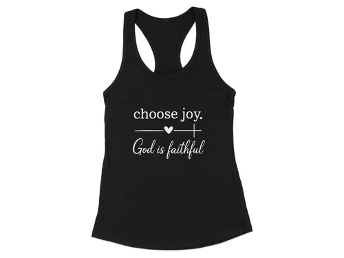 Choose Joy Racerback Tank