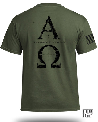 Alpha and the Omega Revelation 22:13 T-Shirt