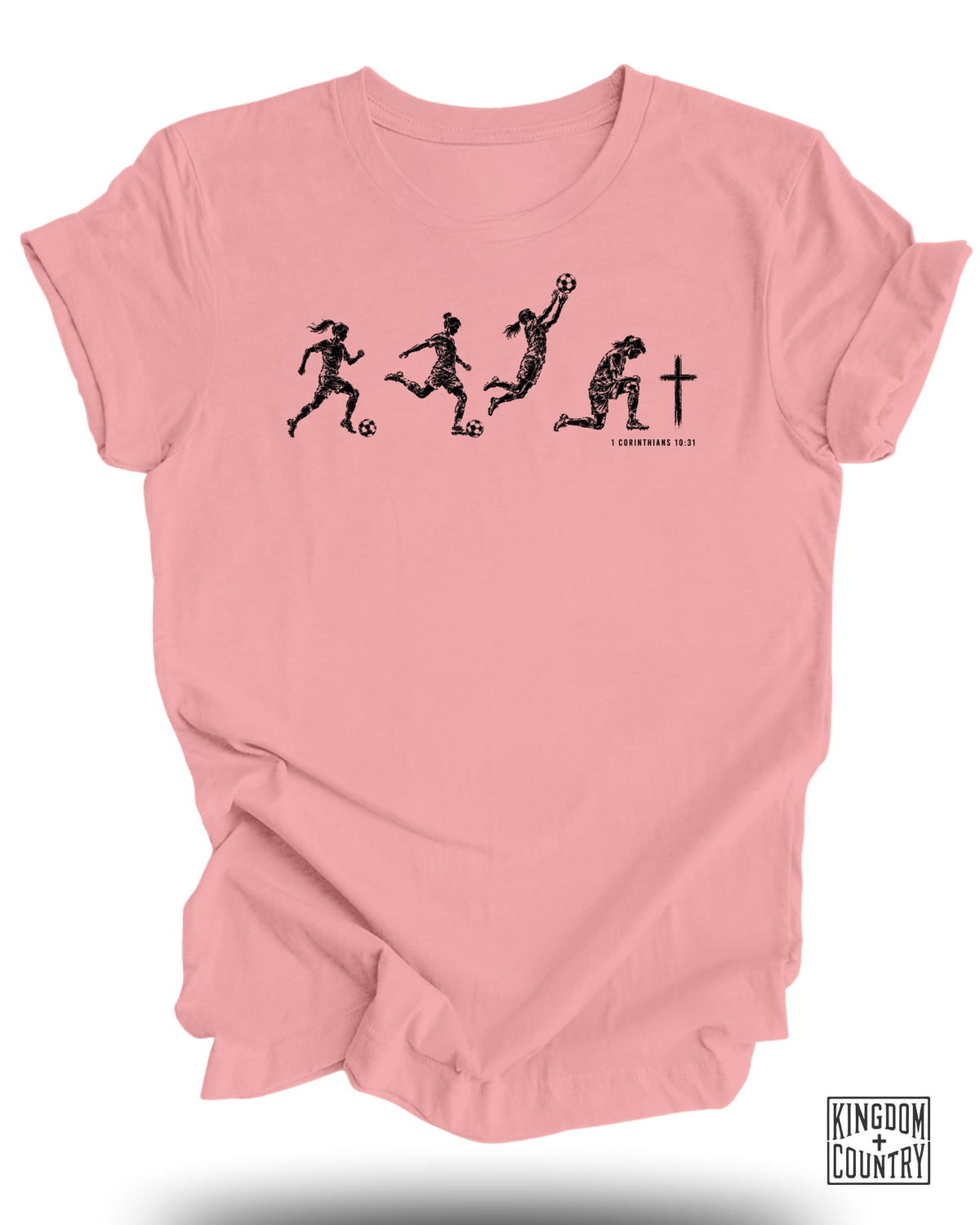 Soccer (Women) Faith Journey T-Shirt