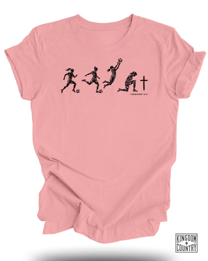 Soccer (Women) Faith Journey T-Shirt
