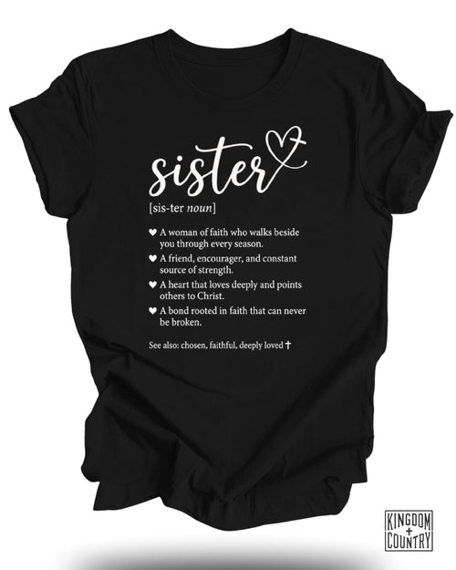 Christian Sister Definition T-Shirt