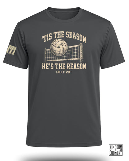 Tis The Season Volleyball Performance Shirt