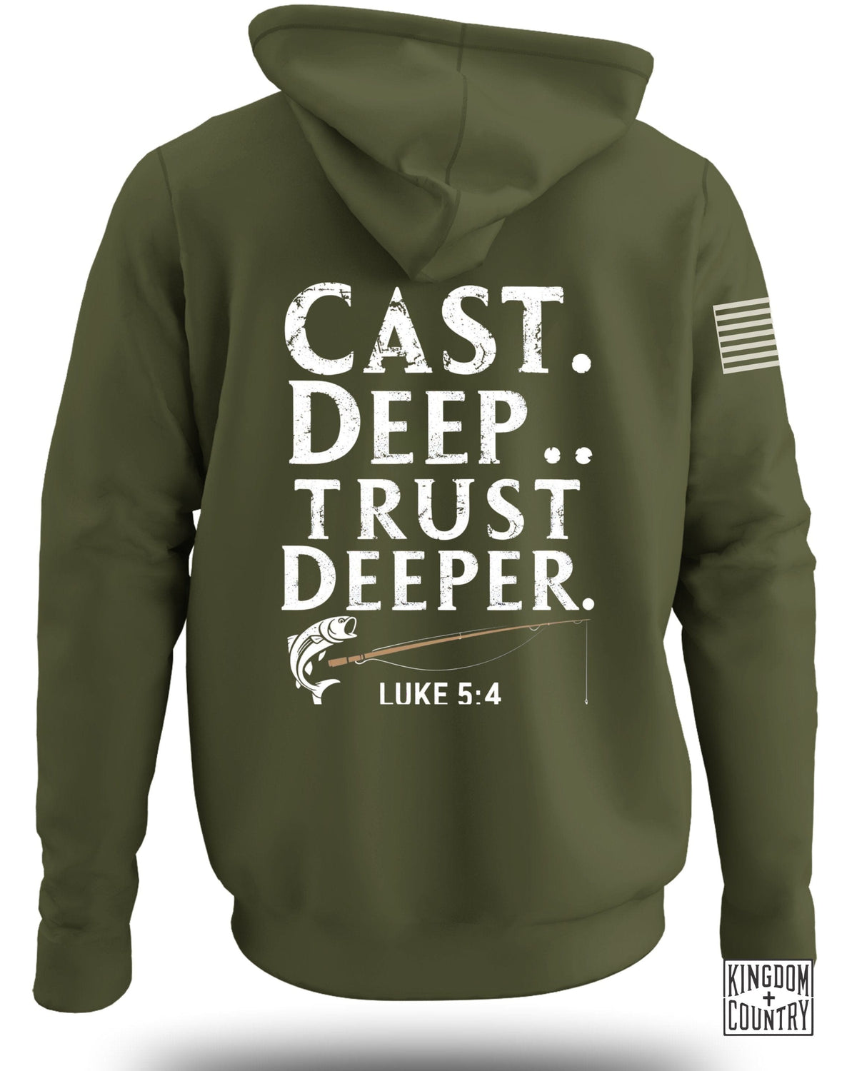 Cast Deep Trust Deeper Hoodie