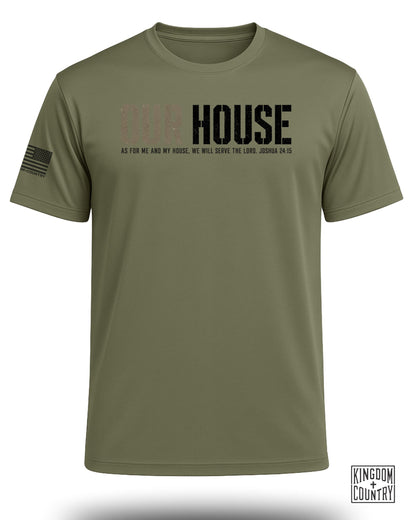 Our House Joshua 24:15 Performance Shirt