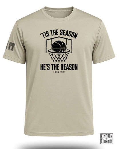 Tis The Season Basketball Performance Shirt