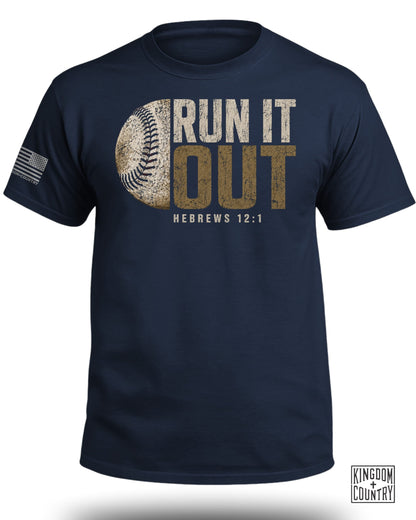 Run It Out Baseball T-Shirt