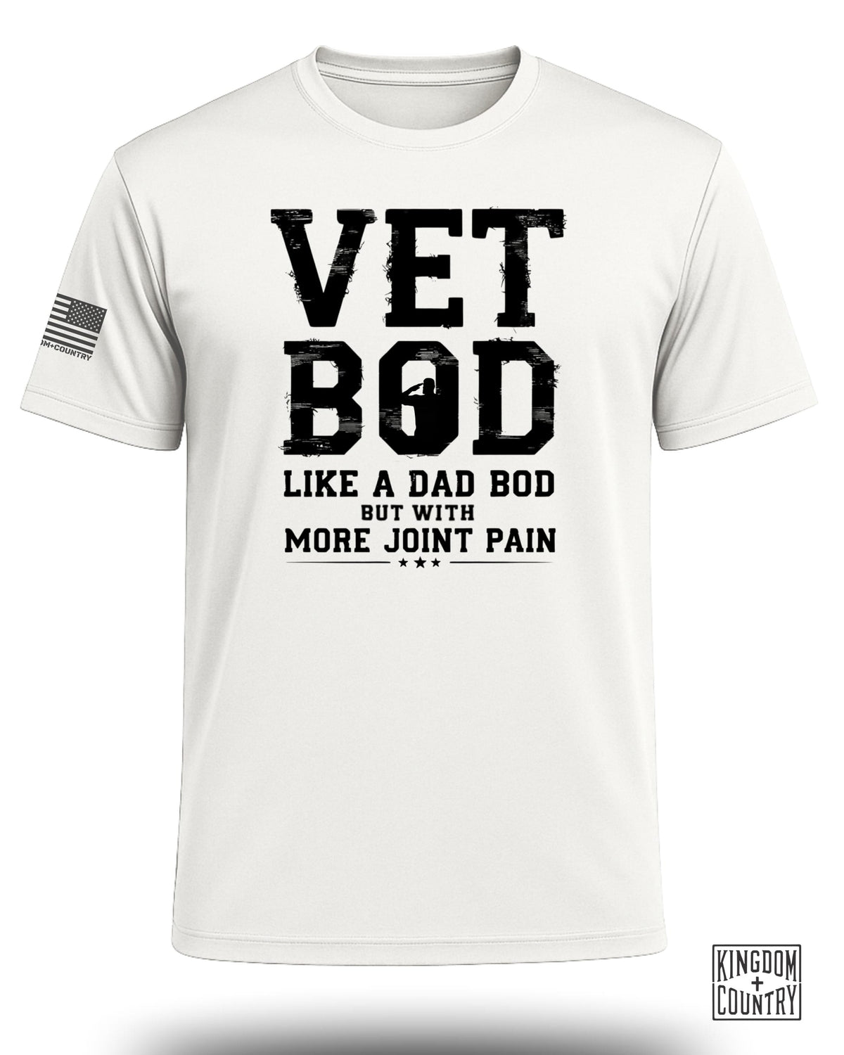 Vet Bod Veteran Humor Performance Shirt