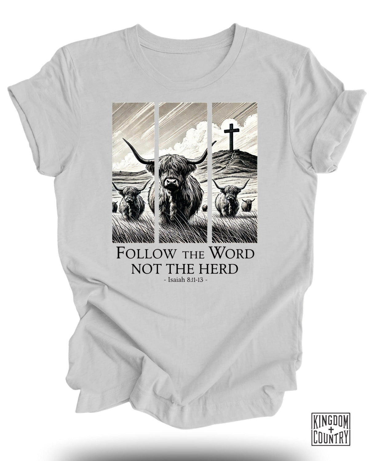 Follow the Word Not the Herd Christian T-Shirt