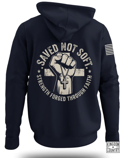 Saved Not Soft Hoodie