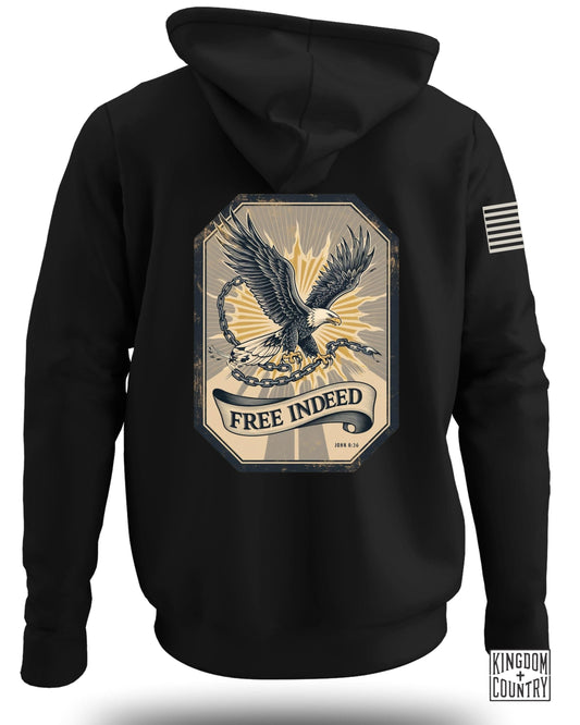 Free Indeed Eagle Hoodie