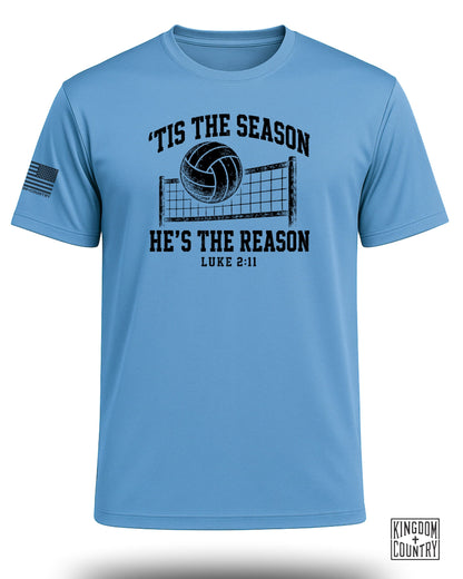 Tis The Season Volleyball Performance Shirt