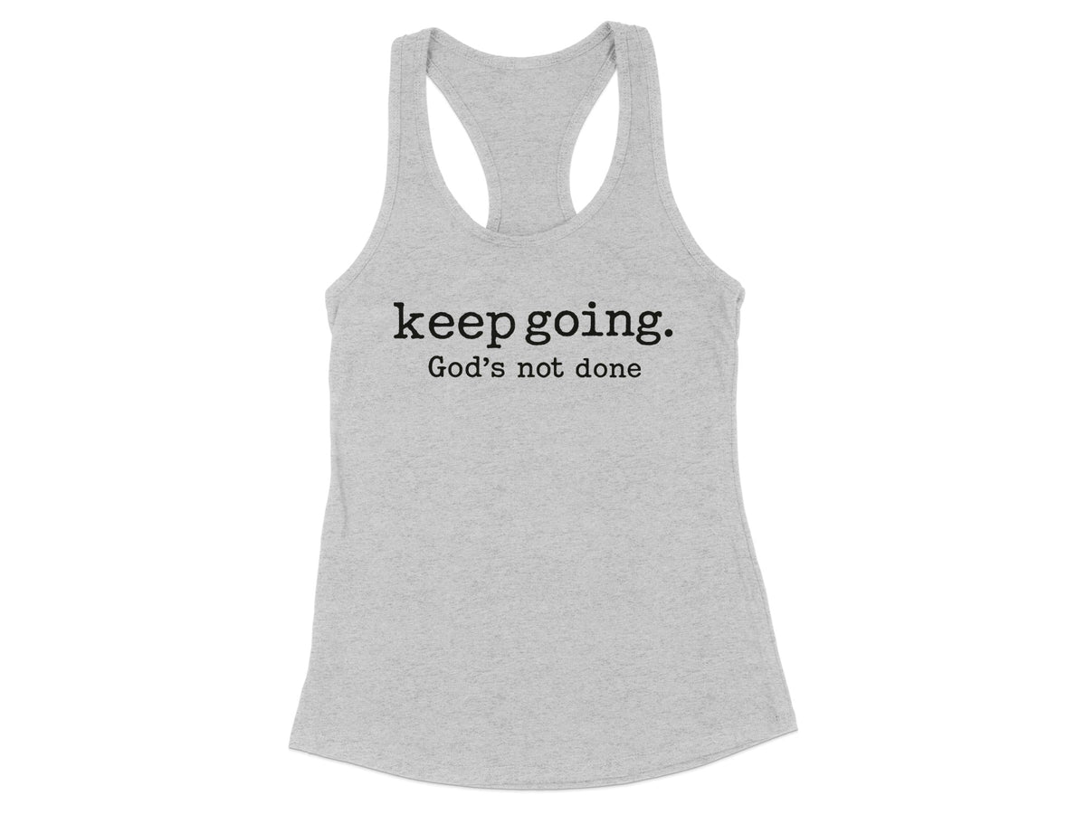Keep Going Racerback Tank