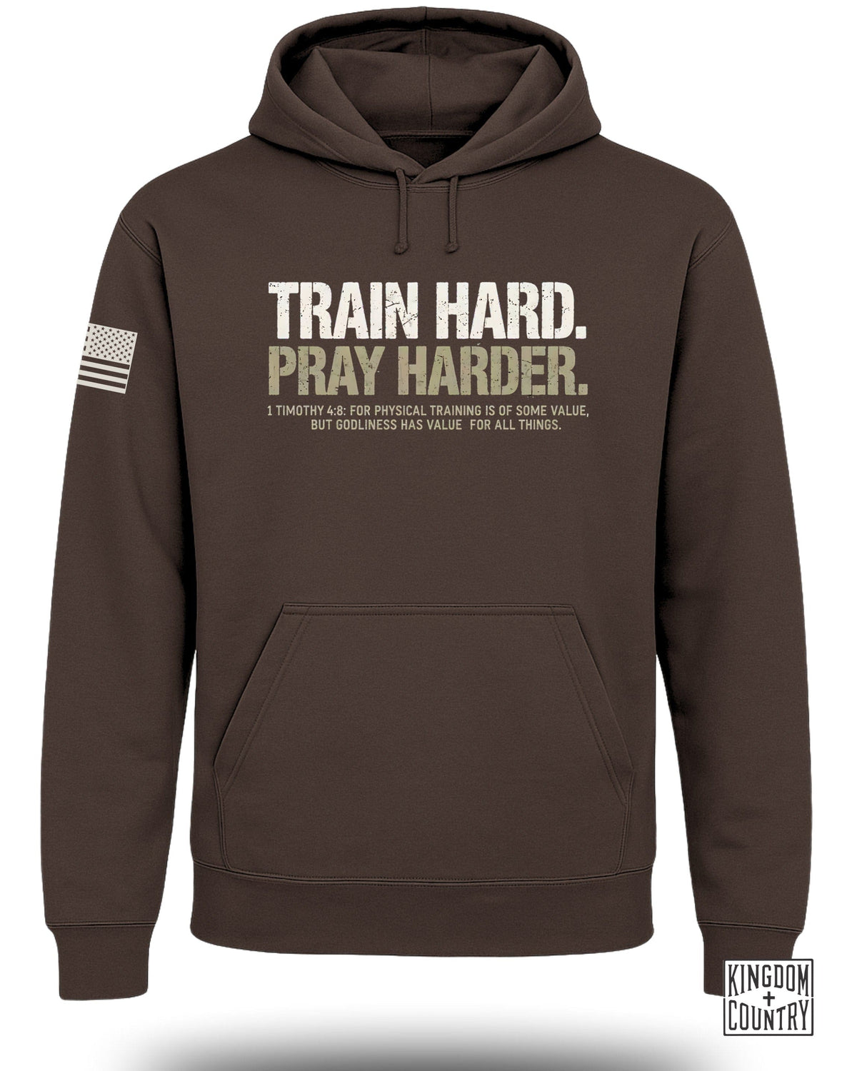 Train Hard Pray Harder Hoodie