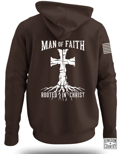Man of Faith Rooted In Christ Hoodie