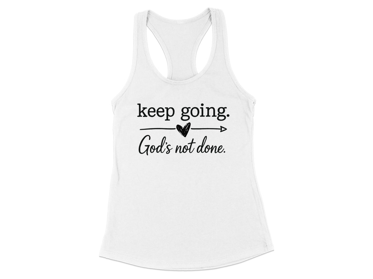 Keep Going Racerback Tank