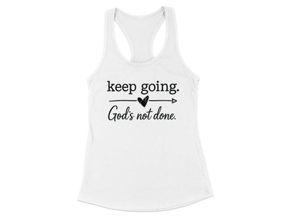 Keep Going Racerback Tank