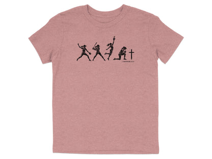 Softball Faith Journey Youth T-Shirt