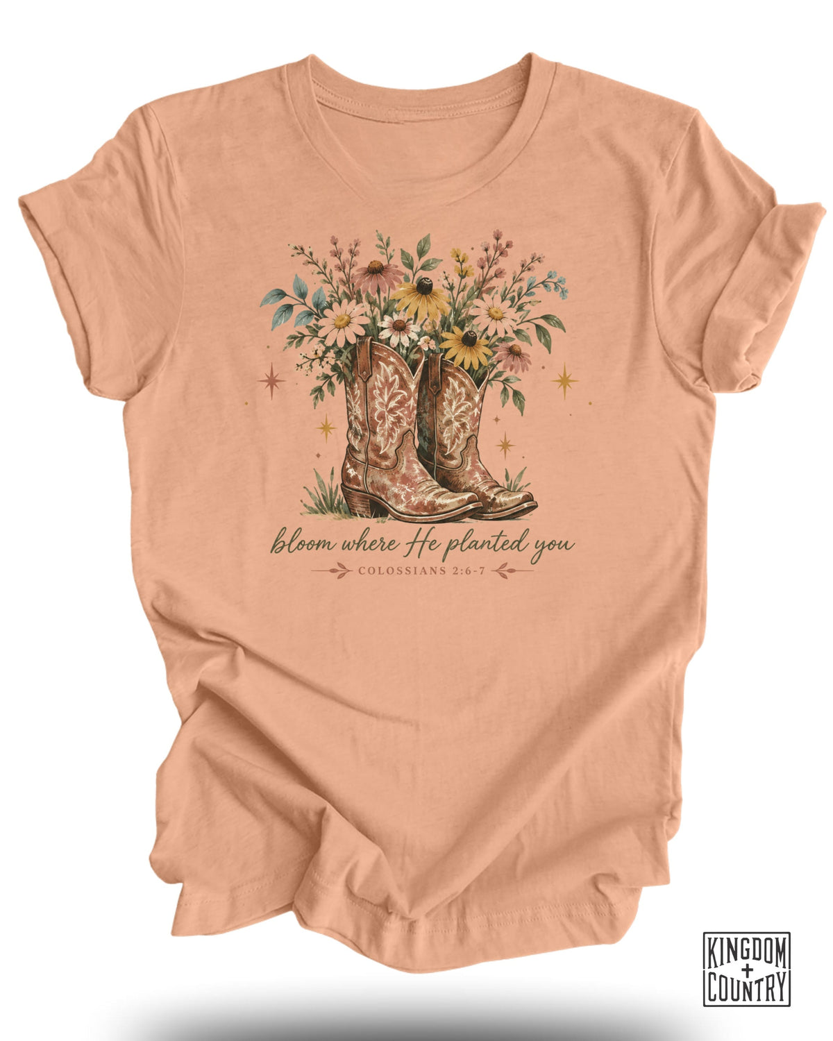 Bloom Where He Planted You T-Shirt