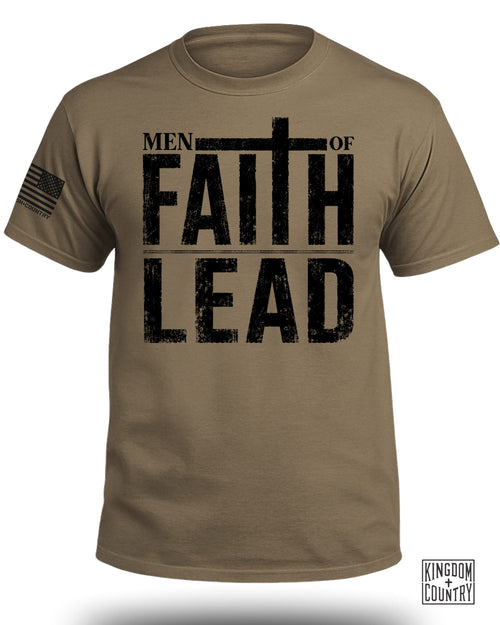 Men of Faith Lead T-Shirt