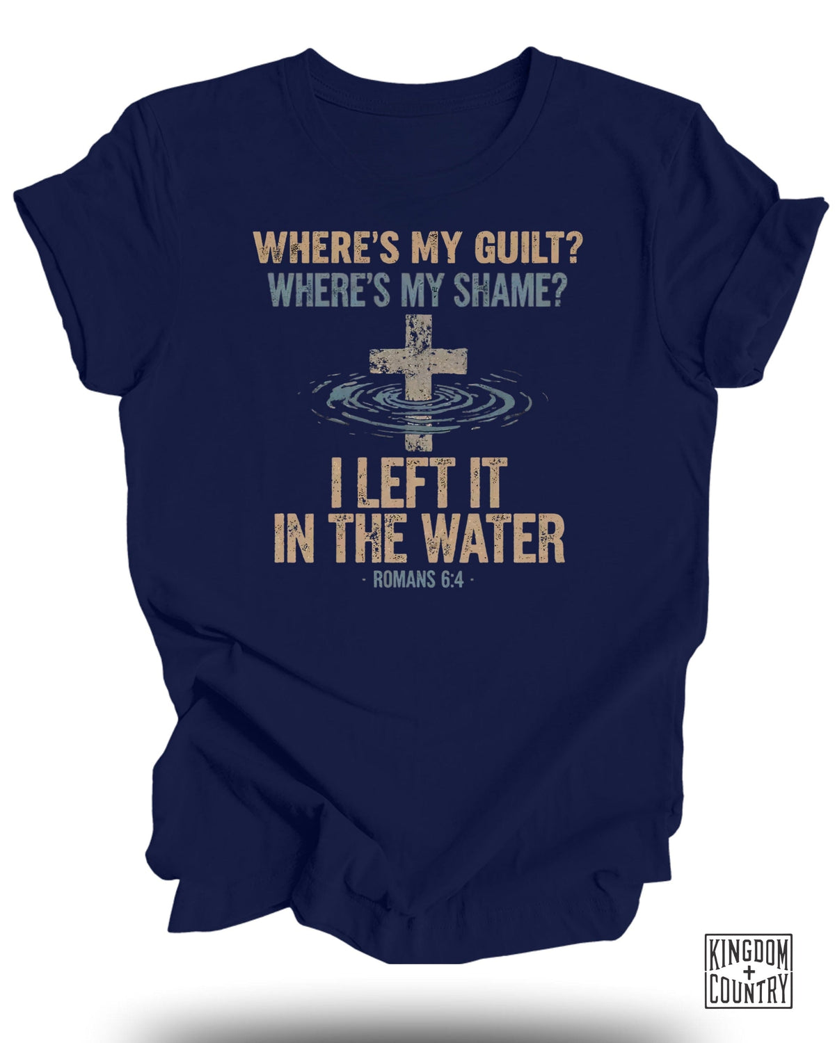 No Guilt No Shame - Left It In The Water T-Shirt