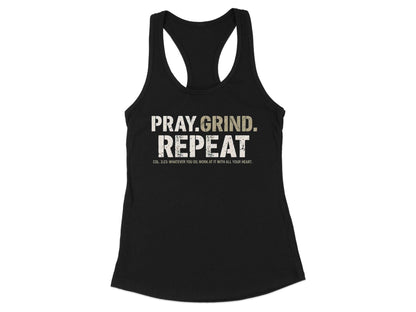 Pray Grind Repeat Tank Top