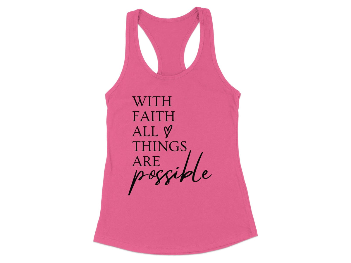 Faith Racerback Tank