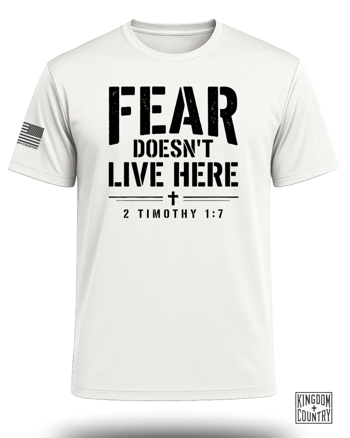 Fear Doesn't Live Here Performance Shirt