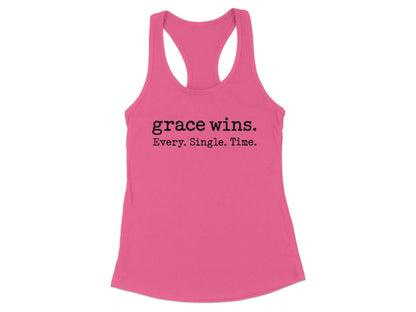 Grace Wins Racerback Tank