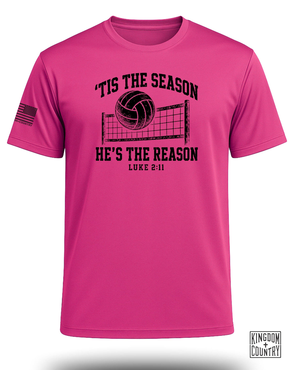 Tis The Season Volleyball Performance Shirt