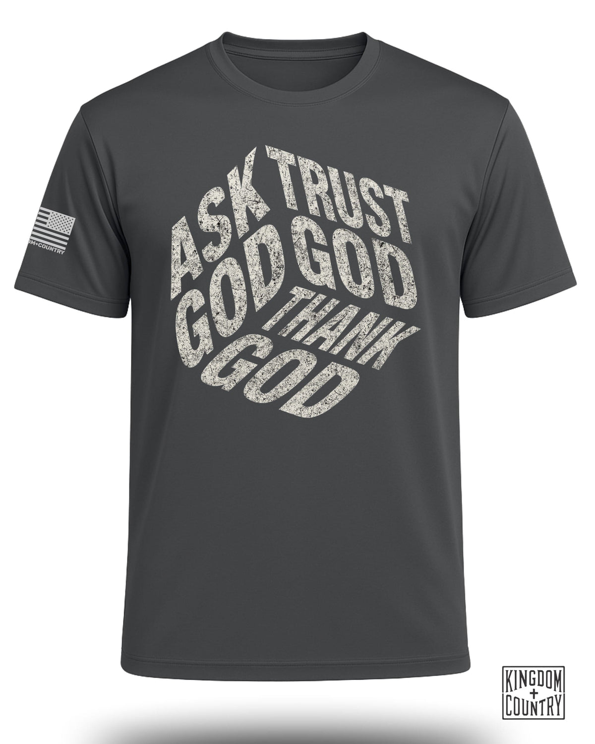 Ask Trust Thank God Performance Shirt