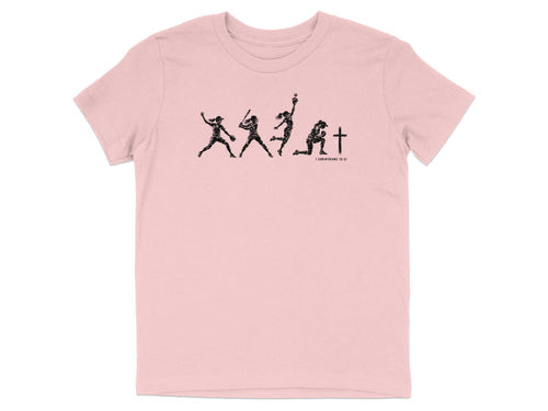 Softball Faith Journey Youth T-Shirt