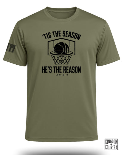 Tis The Season Basketball Performance Shirt