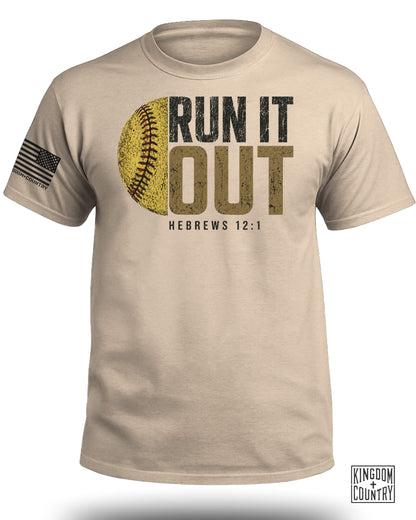 Run It Out Softball T-Shirt